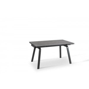 DYLAN MARBLE design bővíthető étkezőasztal - kerámia- 140-200cm - szürke márvány