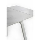 DYLAN MARBLE design bővíthető étkezőasztal - kerámia- 140-200cm - fehér márvány