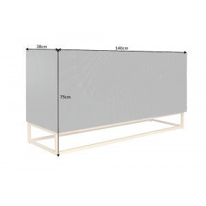 ELIXYR mangófa komód - 140cm
