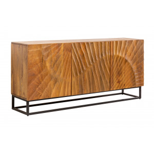 ELIXYR luxus mangófa komód - 140cm - barna