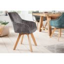 LIVORNO design forgatható szék - szürke