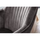 LIVORNO design forgatható szék - szürke