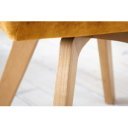 LIVORNO design forgatható szék - sárga