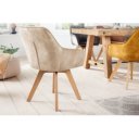 LIVORNO design forgatható szék - beige