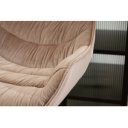 MATCH design bársony bárszék - beige