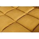 COZY VELVET design bársony kanapé - 220cm - okker