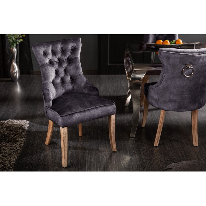 CASTLE elegáns szék - antracit