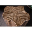 ORGANIC ORIENT design lerakóasztal - arany