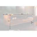 MAMMUT III tömör akác TV-szekrény