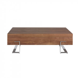 ESCONDER design dohányzóasztal - dió