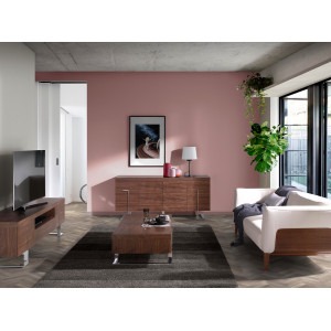 ESCONDER design dohányzóasztal - dió