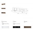 MORELLA exkluzív TV-szekrény - 200cm