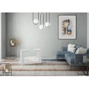 ARINA szabadon álló bioetanol kandalló - fehér