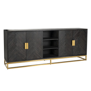 BLACKBONE exkluzív komód -225cm- arany/ezüst