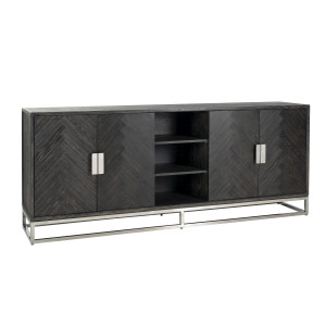 BLACKBONE exkluzív komód -225cm- arany/ezüst