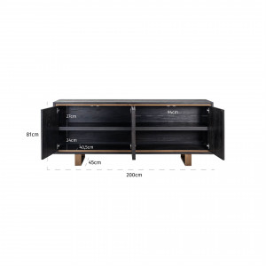 HUNTER luxus komód - 200cm