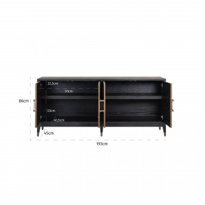 BLOOMVILLAGE luxus komód - 193cm