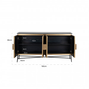 IRONVILLE exkluzív komód - 160cm