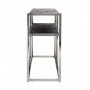 BLACKBONE exkluzív konzolasztal - 150cm - arany/ezüst