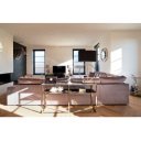 BLACKBONE exkluzív konzolasztal - 150cm - arany/ezüst