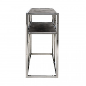 BLACKBONE exkluzív konzolasztal - 150cm - arany/ezüst