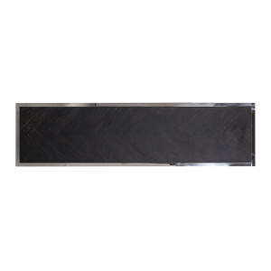 BLACKBONE exkluzív konzolasztal - 150cm - arany/ezüst