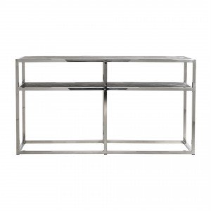 BLACKBONE exkluzív konzolasztal - 150cm - arany/ezüst