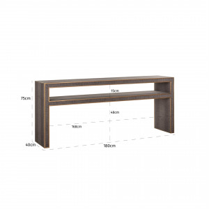 CLASSIO exkluzív konzolasztal - 180cm