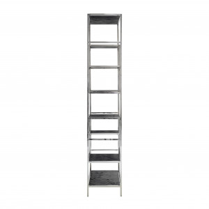 BLACKBONE exkluzív polc - 210cm - arany/ezüst