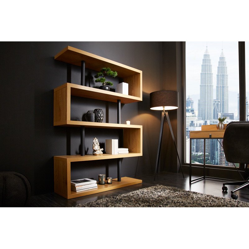 SNAKE modern tölgy polc - 165cm