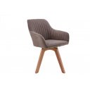 LIVORNO design forgatható szék - vintage taupe