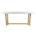 DYNASTY design étkezőasztal - 200cm - arany
