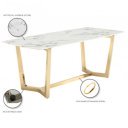 DYNASTY design étkezőasztal - 200cm - arany