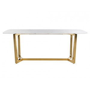 DYNASTY design étkezőasztal - 200cm - arany