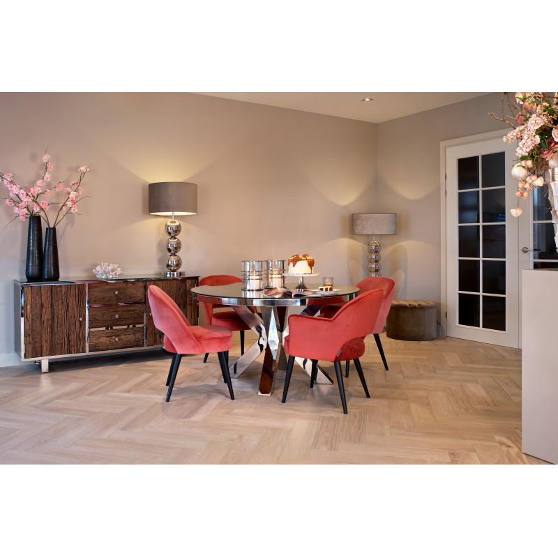 KENSINGTON exkluzív kerek étkezőasztal - 140cm