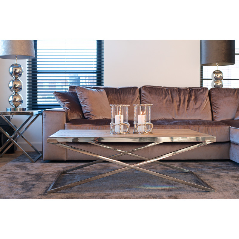 REDMOND exkluzív dohányzóasztal - 90/130cm