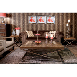 KENSINGTON exkluzív dohányzóasztal - 130cm