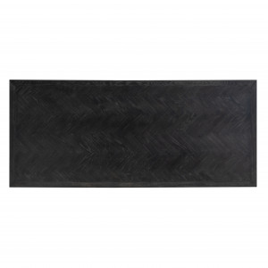 BLACKBONE exkluzív bárasztal - 160cm - arany/ezüst