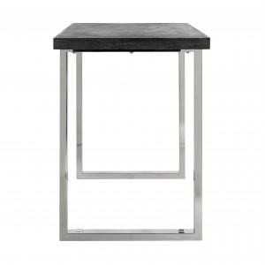 BLACKBONE exkluzív bárasztal - 160cm - arany/ezüst
