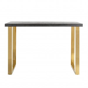 BLACKBONE exkluzív bárasztal - 160cm - arany/ezüst
