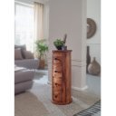 TELENDRA rózsafa fiókos tároló - 65/85cm