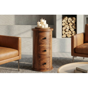 TELENDRA rózsafa fiókos tároló - 65/85cm Skyport