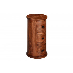 TELENDRA rózsafa fiókos tároló - 65/85cm Skyport