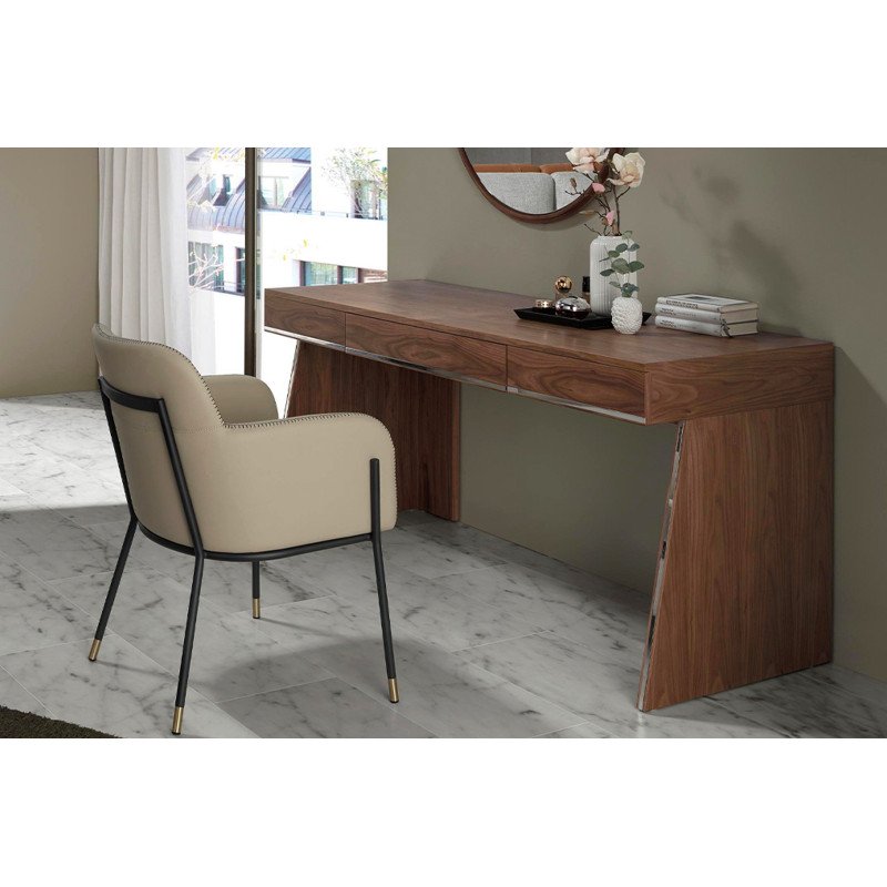 ESQUINA exkluzív dió íróasztal - 160cm