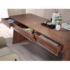 ESQUINA exkluzív dió íróasztal - 160cm