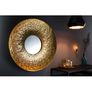 UNIQUE design tükör - 81cm - arany