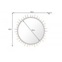 ABSTRACT különleges tükör - 66cm