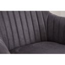 LIVORNO design forgatható szék - vintage szürke