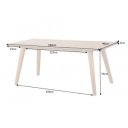 BALI modern akác kültéri asztal - 180cm