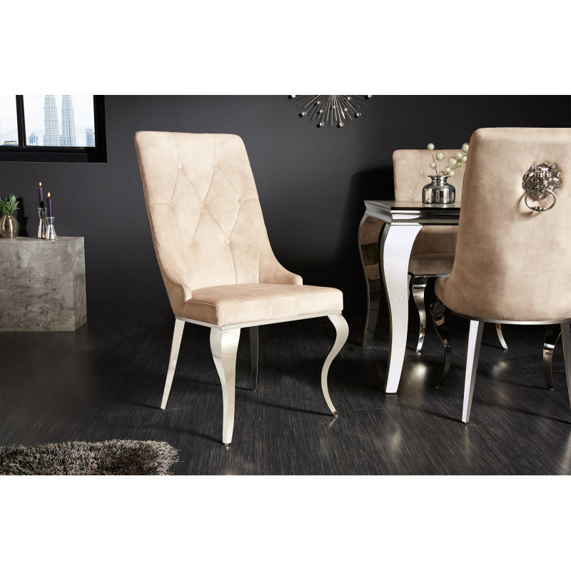 MODERN BAROCK LION luxus szék - beige
